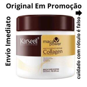 Karseell Collagen Original 500g Máscara Capilar Profissional Efeito Progressiva Hidratação Produto 100% Original