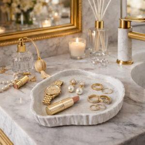 3 Porta Objetos Decorativo para Ambientes Luxuosos - Organização e Decoração