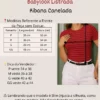 Blusa Feminina Tecido Canelado Manga Curta Listrada
