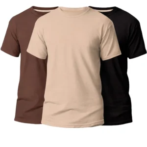 Kit 3 Camisetas Algodão Premium