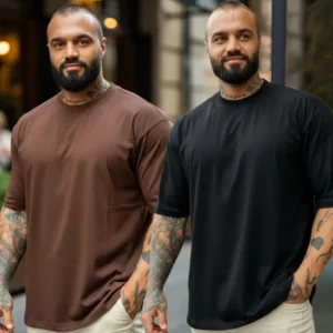 Camiseta Oversized Algodão Masculina