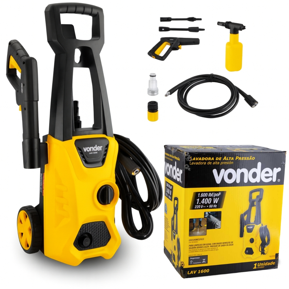 Lavadora De Alta Pressão LAV 1600 220V 1400W Vonder