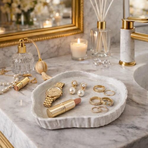 3 Porta Objetos Decorativo Luxuosos Ambientes Organização