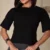Blusa Feminina Premium Manga Curta Casual Chic