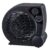 Aquecedor Portátil Ventilador Quente Mimo Style AQ04 Preto
