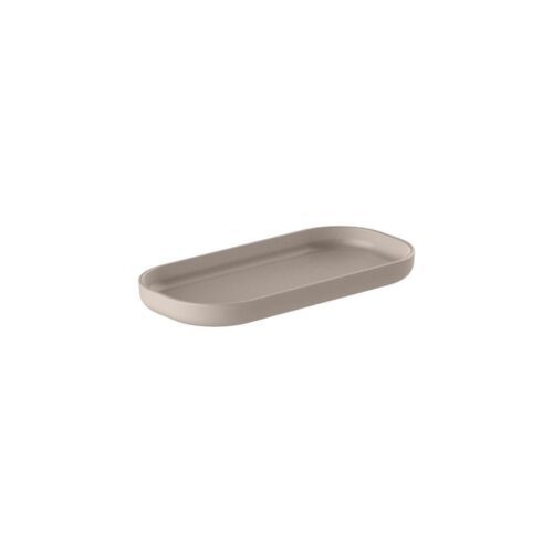 Bandeja Dual Organizadora Decorativa Banheiro Cozinha Bege
