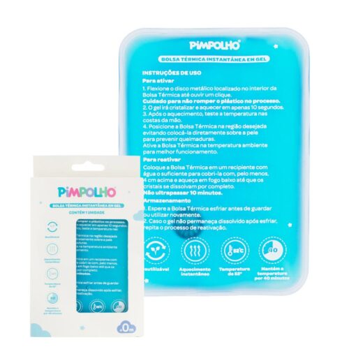 Bolsa Térmica Alivio Gel Quente Autoaquecimento Instantâneo