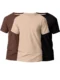 Camisetas Algodão Premium Confortáveis Básicas Econômicas