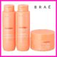 Braé Stages Nutrition Shampoo + Condicionador + Máscara (Nutrição intensa e regeneração da fibra capilar)