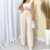 Calça GG Feminina Pantalona Wide Leg Duna com Botão Tendência 2025