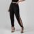 Calca Jogger Calca Moda Com Fenda Lateral Feminina