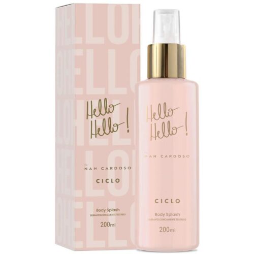 Body Splash Ciclo Hello Hello Nah Cardoso 200mL