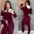 Conjunto Feminino Com Capuz Agasalho Look Para Inverno