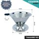 Filtro Coador de Café CH 103 Com Pegador em Silicone Inox