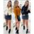 Jaqueta Feminina Elegante em Suede Scuba com Fivela e Zíper