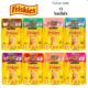 Sachê Alimento Úmido Gatos Friskies Kit 15 unid Carne Frango