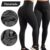 Kit 2 Calça Legging Modeladora Termica Cintura Alta