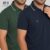 KIT 2 Camisa Gola Polo Alta Qualidade 100% Algodão Camiseta Básica Masculina Diversas Cores
