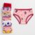 KIT 3, 6 e 9 Calcinha Feminina Tanga Infantil Juvenil Algodão Macio Ajuste Perfeito Cores Estampas Sortidas
