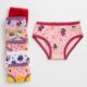 KIT 3, 6 e 9 Calcinha Feminina Tanga Infantil Juvenil Algodão Macio Ajuste Perfeito Cores Estampas Sortidas