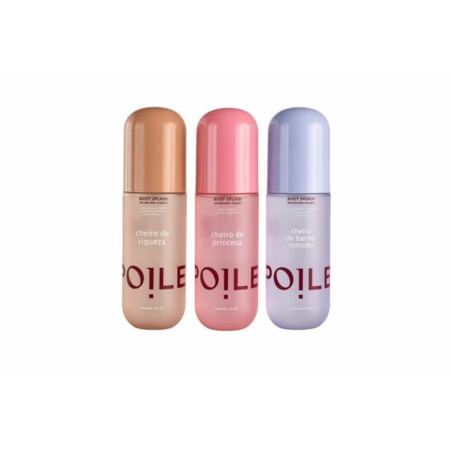 Kit 3 Body Splashes Spoiler Cheiro de Banho Tomado