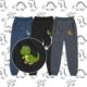 Kit 3 Calça Dinossauro Bolso e Ziper 2 ao 16 anos Infantil