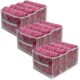 Kit 3 Colmeia Organizadora Plus GG Roupas Cama Mesa Banho Blusas Cobertor 45x32x22cm