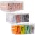Kit 3 Colmeias Organizadora Plus GG Fechada Toalha Blusa Lençol Cama Mesa e Banho