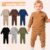 Kit 4 Peças Moletom Blusa e Calça Minimalista Bebê Menino