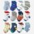 Kit 6 e 12 Pares de Meias Masculino Antiderrapante Bebê