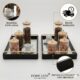 Kit Bandejas Decorativa Multiuso Para Sala Quarto Cozinha
