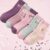 Kit Pares de Meias Infantil e Bebê Menina Estampadas
