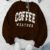 Moletom Coffee Weather Careca Gola Redonda Flanelado