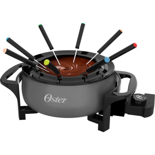 Panela para Fondue Oster Elétrica Cinza