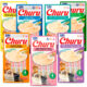 Petisco Para Gatos Churu Contém 4 Tubets 14g Vários Sabores