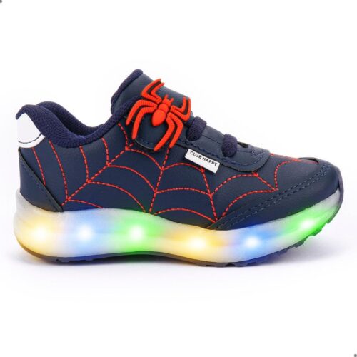 Tenis Infantil Masculino Tenis Infantil Aranha Led Menino