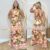 vestido chic estampado longo tropical feminino praia
