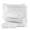 Kit Completo 6 Peças 200 Fios Acetinado Bordado Cobre Leito e Lençol Ideale