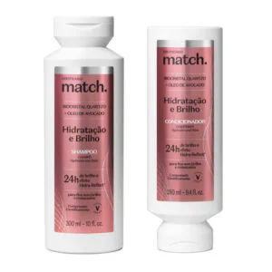 Match Hidratação e Brilho O Boticário: Shampoo e Condicionador