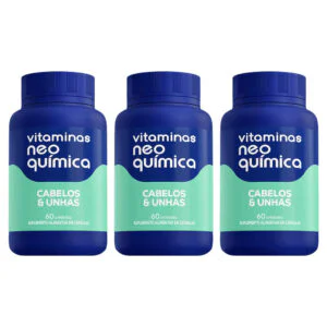 Pague 2 Leve 3 Vitamina Cabelos e Unhas 60 Cps - Neo Química