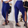 Calça Feminina Com Fenda Lateral Calca Jogger Feminino Moda Feminina Promoção