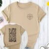 Camiseta Moda Feminina T-shirt Blusa Feminina Camisa Oração Credo Algodão Católica Cristã Religiosa 100% Algodão