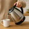 Chaleira Elétrica Jarra 1.8L Café Chá Inox 220v