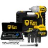 Chave De Impacto Bivolt Bateria 21v Motor Brushless TB-21I Com Kit 40 Pçs Soquetes Chave Catraca The Black Tools