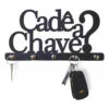 Chave Porta Chaves de parede Cade a Chave em MDF CRU suporte organizador chaveiro,decoração,presente,lembrancinha enfeite cada decoração chá de casa nova estacionamento