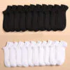 Kit 3/6/12/18 Pares de Meias Soquete Cano Curto Masculina Feminina Unissex varejo