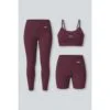 Kit Conjunto Feminino Fitness Top Alça + Legging + Short Básico Zero Transparência