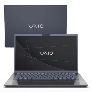 Notebook VAIO® F14 Intel® Core i5-1334U Windows 11 Home 16GB RAM 512GB SSD 14'' Full HD IPS com Fingerprint Cinza Escuro