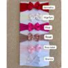 TIARA BEBE LACINHO MATERNIDADE KIT COM 6