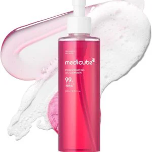medicube PDRN Jelly to Foam Cleanser | Lavagem facial diária hidratante de baixo pH para todos os tipos de pele | Com PDRN, colágeno e LHA | Cuidado suave dos poros e pele radiante e de aparência